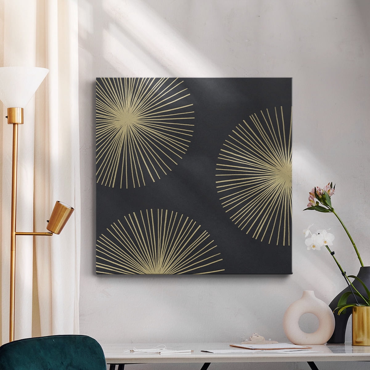 Wexford Home Bursts I-Premium Gallery Wrapped Canvas, 32" x 32" - Ready to Hang