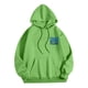 thumbnail image 4 of MHFRRA Sudaderas y Sudaderas para Hombre, Jersey Informal de Manga Larga con Estampado Delantero y Trasero para Uso Diario, Ajuste Relajado para Otoño E Invierno Verde, 4 of 5