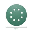 thumbnail image 2 of SENRISE 10 Pcs 8 Holes Sanding Discs 40 -3000 Grits Hook and Loop Sandpaper Green, 2 of 6