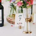 thumbnail image 4 of DOLITY Candle Holder Road Wedding Centerpiece Decor Flower Vase Golden 60cm, 4 of 8
