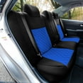 thumbnail image 2 of TLH Custom Fit Seat Covers for 2012-2017 Toyota Camry LE | SE | XSE | XLE Neoprene Rear Set Covers BlueColor, 2 of 4