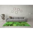 thumbnail image 3 of Ahgly Company Indoor Square Abstract Green Modern Area Rugs, 6' Square, 3 of 4