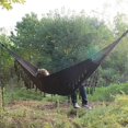 thumbnail image 2 of Hamac Double - Marque - Modèle - 200cm x 150cm - Coton Tissé - Utilisation Intérieure/extérieure, 2 of 4
