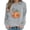 VKOYWKM-ZQR1-Gray, variant on VKOYWKM Womens Sweatshirts Halloween Spooky Season Sweatshirt Oversized Pumpkin Print Pullover Top Long Sleeve Crewneck Sweatshirt