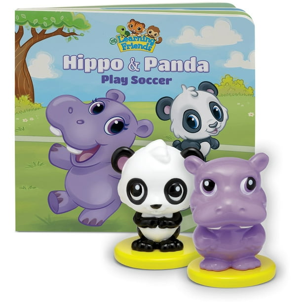 LeapFrog Learning Friends Hippo & Panda Figures with Board Book