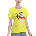 thumbnail image 2 of Women's Basic Short Sleeve T-Shirt Sailor Moon Rei Hono, 2 of 6