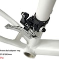 thumbnail image 3 of MYG Gear Front Derailleur Clamp 31.8/34.9mm Adjustable Front Derailleur Adapter Clip, 3 of 9