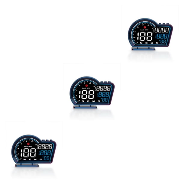 Velocímetro multifunción Kenally HUD Pantalla LED alta definición USB