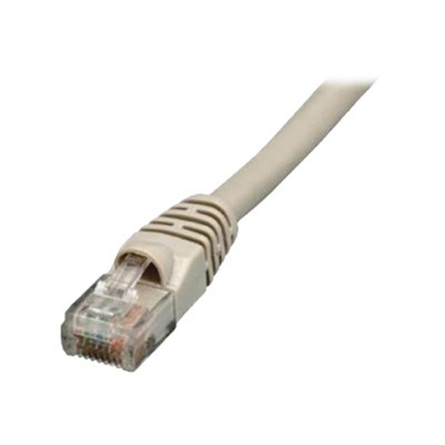 Comprehensive - Patch cable - RJ-45 (M) to RJ-45 (M) - 7 ft - UTP - CAT 5e - molded, snagless, stranded - gray