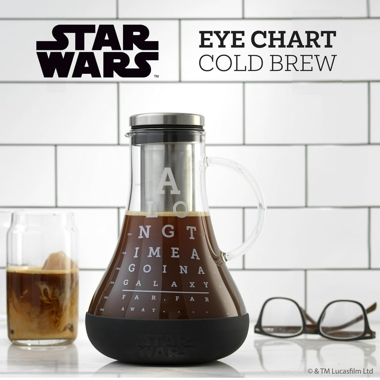 Star Wars Eye Chart Cold Brew Glass Pitcher - 1.5 L (48 oz)