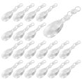 thumbnail image 1 of 20Pcs Chandelier Crystals, Clear Teardrop Crystal Chandelier Pendants Parts Beads, Hanging Crystals for Chandeliers (50mm, Clear), 1 of 5