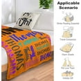 thumbnail image 4 of Personalized Blanket for Adults Kids Personalized Name Blanket Custom Blanket with Name Gift for Christmas Birthday Valentines Day (Color -4), 4 of 5