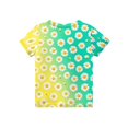 thumbnail image 6 of Cute Summer Tops for Kids Girls Size 7 Casual Short Sleeve Crew Neck Girls Tops Basic Daisy Floral Graphic T-Shirts Girls Fashion Tunic Tops Multicolor 9-10 Years, 6 of 6