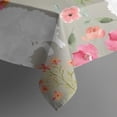 thumbnail image 6 of Pomeranian Dog and Flower Floral Rectangle Tablecloth 60"x102",Waterproof Polyester Rectangle Table Cloth, Wipeable Spillproof Polyester Tablecloth for Dining, Camping, Indoor and Outdoor, 6 of 6