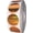 Orange, variant on Orange Metallic Paper Circle Dot Stickers | 1" inch Round - 500 Pack | InStockLabels.com
