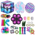 thumbnail image 1 of Juguete sensorial Push Bubble Fidget para aliviar el estrés del autismo, 1 of 2