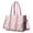 Fairy Tale Princess, variant on Teacher Tote Bag,Ballet Princess Pattern Teacher Utility Tote Bag,Large Work Tote Bags for Women with Multiple Pockets,Top Zipper Closure,13.8x10.6x6.7 Inch