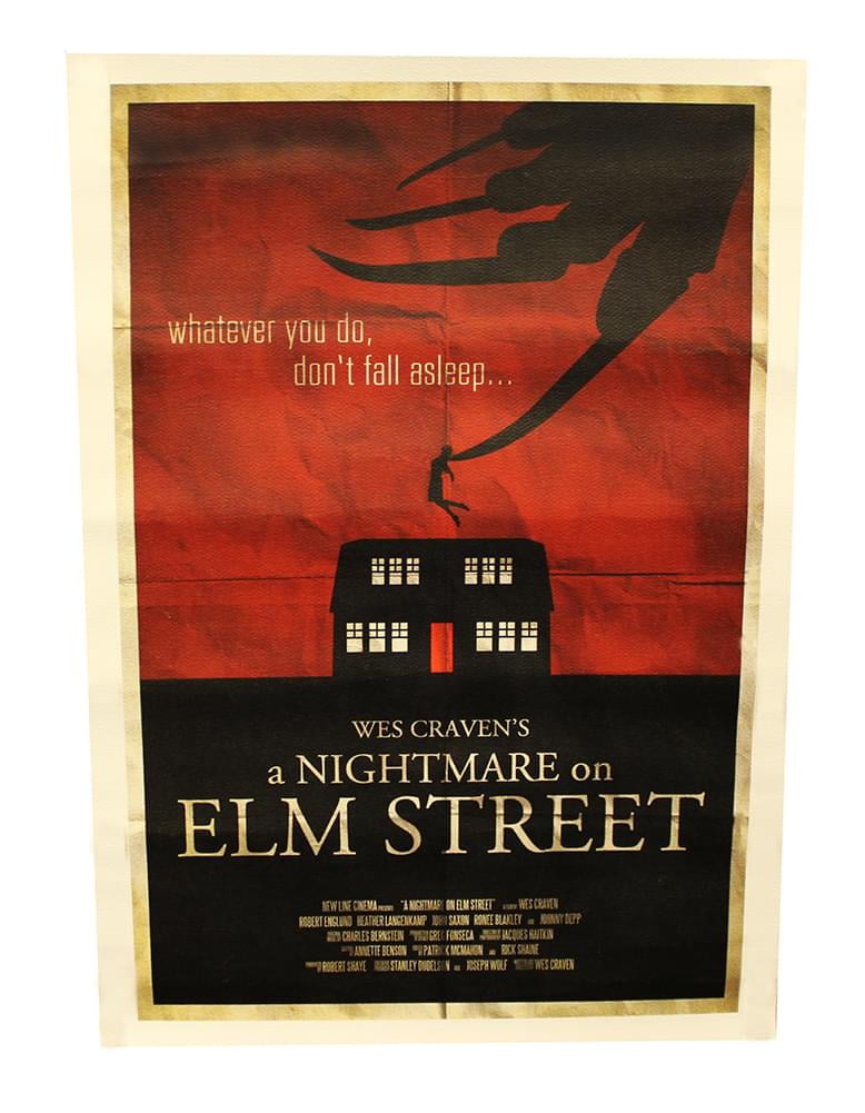 Freddy Krueger Nightmare on Elm Street Wes Craven Fan Art Print Poster 11x17