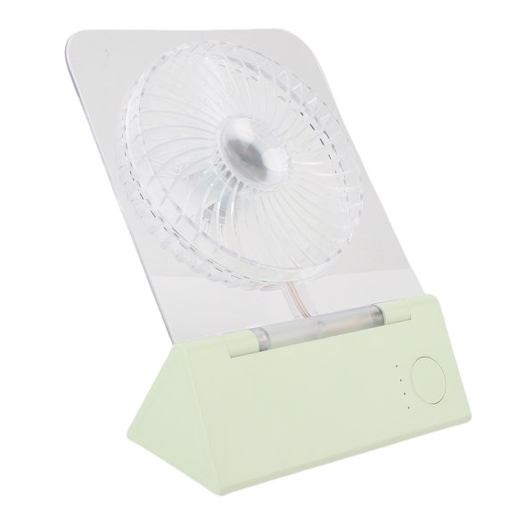 Ventilateur de Bureau Transparent, Design Mural Silencieux et Magnétique 4 Vitesses de Vent Ventilateur Portable Magnétique Clair pour Usage Quotidien Maison Camping