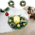 thumbnail image 7 of Christmas Candle Wreath Christmas Decoration Aroma Candle Wreath Desktop Decoration Props Decoration Supplies for Holiday Table Centerpieces And Home Decor, 7 of 7