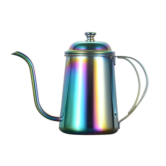 FRCOLOR Stainless Pot Drip Mouth Teapot Kettle You Can