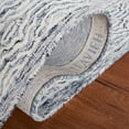 thumbnail image 5 of SAFAVIEH Capri Blair Diamond Wool Area Rug, Ivory/Blue, 8' x 10', 5 of 8