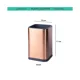 thumbnail image 2 of Soporte para utensilios de cocina de oro rosa, organizador multiusos de acero inoxidable para un almacenamiento compacto y una limpieza fácil, 2 of 4