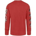 thumbnail image 3 of Men's '47 Red Portland Trail Blazers 2023/24 City Edition Triplet Franklin Long Sleeve T-Shirt, 3 of 3