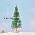 thumbnail image 2 of Dengmore Artificial Christmas Tree Needle Christmas Tree Micro Landscapes Fake Simulation Xmas Tree for Home Office Party Decoration, 2 of 4
