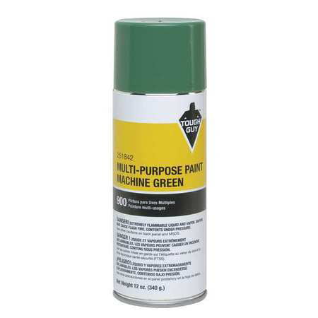 Tough Guy 4WGC9 Machine Green Spray Paint (Best Home Spray Paint Machine)