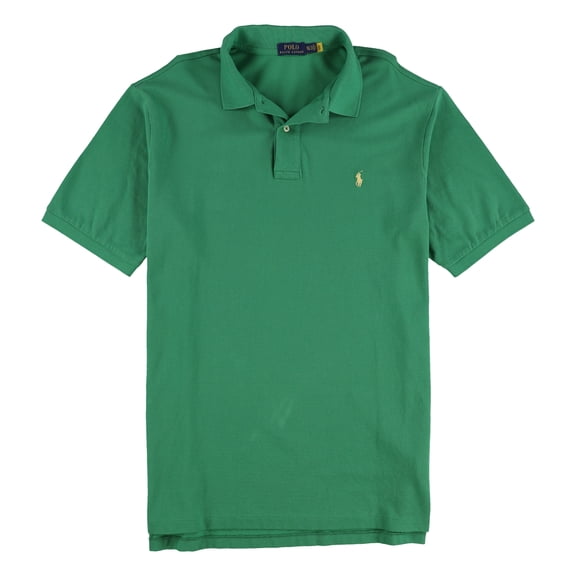 Ralph Lauren Mens Classic Polo Shirt, Green, Big & Tall, XLT