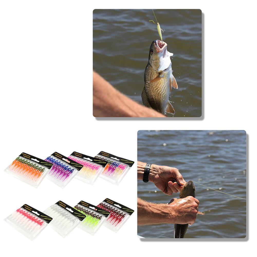 50mm Fishing Lure Set Soft Lure Shad Silicone Lure Artificial Swimbaits I5R1 