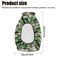thumbnail image 7 of Uorisanigo ATV Seat Cover Gray Green Camouflage 4-Wheeler Seat Cover Compatible with Polaris Sportsman Polaris Scrambler Honda Rancher Seats Covers Protection, 7 of 7