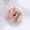 Pink, variant on Large Rose Fabric Flower Bridal Hairpin Brooch Wedding Bridesmaid Pin Hair Clip-Pink