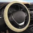 thumbnail image 4 of Uemuo Cute Sunflower Printed Car Elastic Steering Wheel Cover - Universal Car Accessory for Diverse Cars Anti-Slip, and Comfortable- 15", 4 of 8
