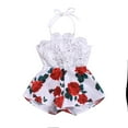 thumbnail image 1 of Bébé Enfant Fille Sans Manches Combinaison Romper Vêtements d'Été, 1 of 1