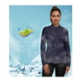 thumbnail image 3 of Little Donkey Andy Women's UPF50+ Shirts 1/4 Zip Long Sleeve Pullover Quick Dry Lightweight Golf Hiking Tops Rash Guard (Purple XS), 3 of 8