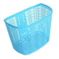 thumbnail image 4 of Almencla Plastic Bike Basket Easy Install Commuting Bike Accessories Handlebar Basket Blue, 4 of 8