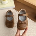 thumbnail image 2 of Wo-Fusoul Flat Shoes for Girls, Soft Round-Toe Bowknot Design, Versatile Spring and Summer Casual Slip-Ons, Beige Color, Size 21, 2 of 8