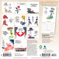 thumbnail image 2 of Live with Intention | 2027 7x14" (Hanging) Wall Calendar | Artwork of Renee Locks, 2 of 9