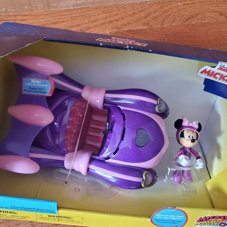 Disney parks Disney Super Charged Minnie Pullback Racer - Walmart.com