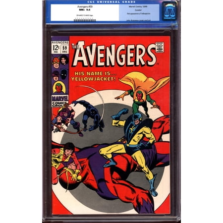 Avengers #59 - CGC 9.6 Comic Book