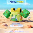 thumbnail image 4 of MoKo Toddler Swim Vest with Whistle for 20-50lbs, Arm Floaties Water Wings for Kid 2-8 years old, Shark, 4 of 6