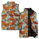 thumbnail image 2 of Chaleco acolchado de otoño para hombre con estampado 3D de Maple Leaf, chaquetas de plumas asequibles para el Día de Acción de Gracias, duraderas para hombre 2024, 2 of 4