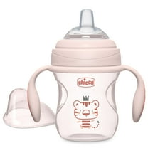 Chicco 7oz. Silicone Spout Transition Sippy Cup, 4m  - Blush, New