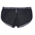 thumbnail image 4 of PBFRDSJ Mens Sheer Up Mesh Boxers Briefs Ultra Thin Split Side Low Rise Underpants Athletic Loose Underwear for Yoga Gym, 4 of 4