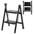 thumbnail image 1 of Escalera Tubular Plegable KingsHouse Negra 2 Peldaños, 1 of 8