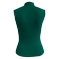 thumbnail image 5 of Landzoo T Shirt For Women Solid Color Sleeveless Crew Neck Shirt Summer Cozy Soft Women Tees Size M Dark green, 5 of 6