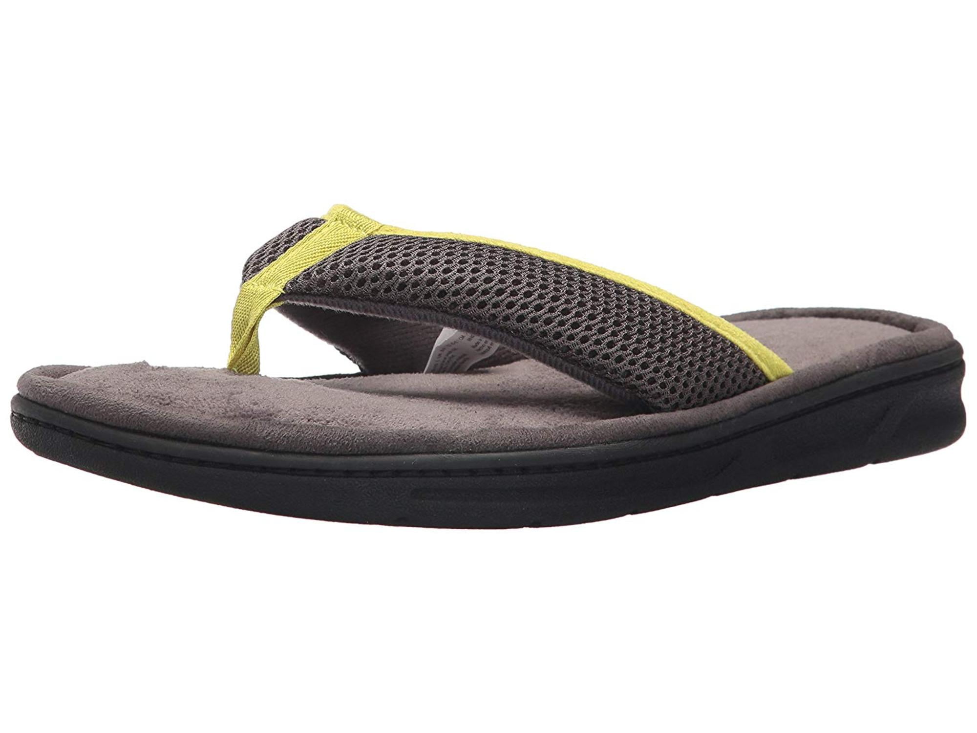 dearfoams flip flop slippers