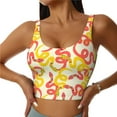 thumbnail image 2 of Lsque Snake Printed Women'S Sports Bra, Compression, Moisture Wicking, High-Impact Sports Bra For Women,Supportive sports bra-Large, 2 of 9